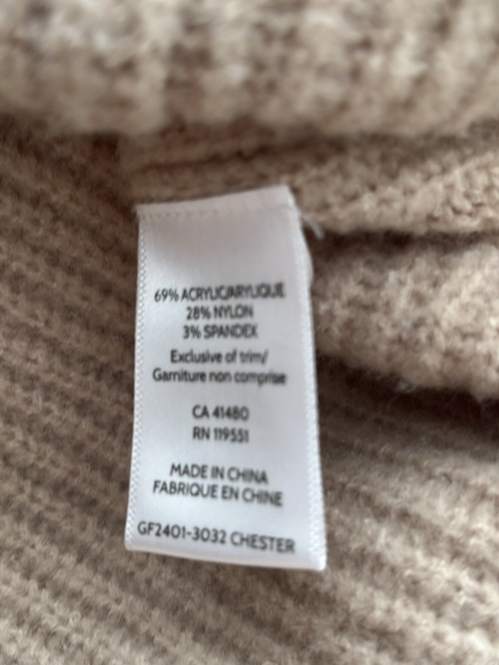 Gentle Fawn Ribbed Oversized Cardigan - Picture 8 of 8